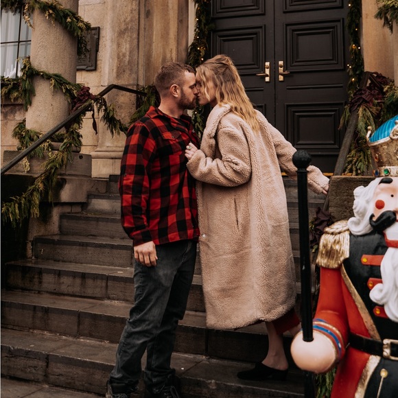 Faux fur coat/teddy jacket - Picture 7 of 7